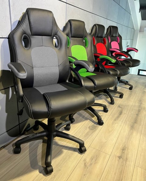 Fotel obrotowy do biurka CARRERA M ST GRAPHITE PU