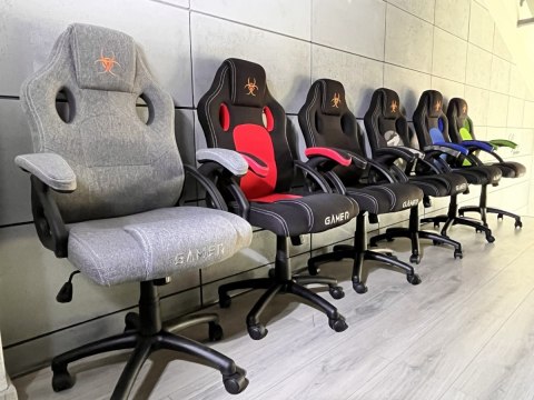 Fotel obrotowy do biurka CARRERA M STONE FABRIC