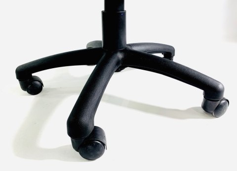 Fotel obrotowy do biurka CARRERA M STONE GREY + PINK FABRIC II GATUNEK