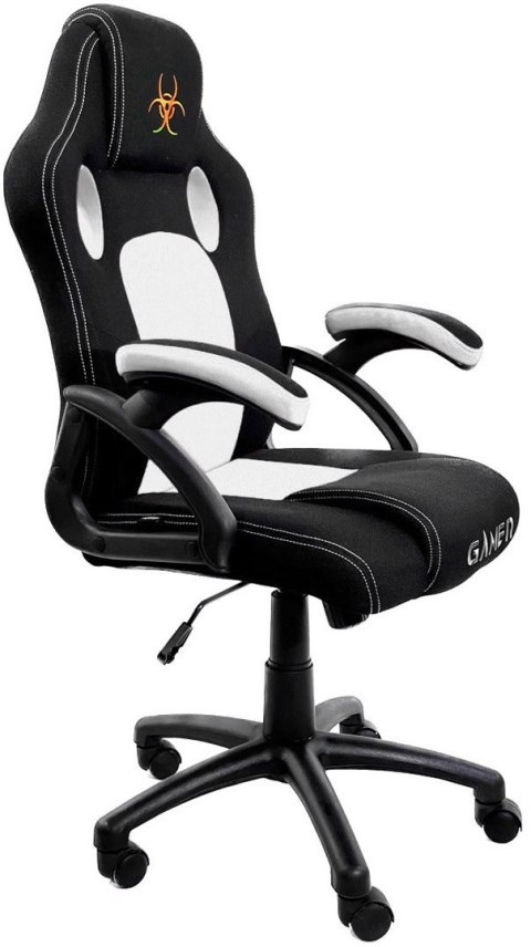 Fotel obrotowy do biurka CARRERA M WHITE FABRIC