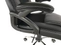 Fotel obrotowy do biurka CARRERA PRO BLACK