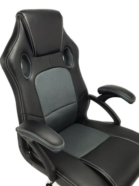 Fotel obrotowy do biurka CARRERA PRO GRAPHITE II GATUNEK