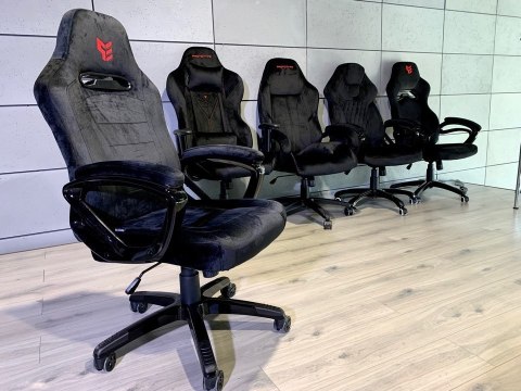 Fotel obrotowy do biurka HELLCAT SPC ALCANTARA