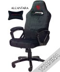 Fotel obrotowy do biurka HELLCAT SPC ALCANTARA