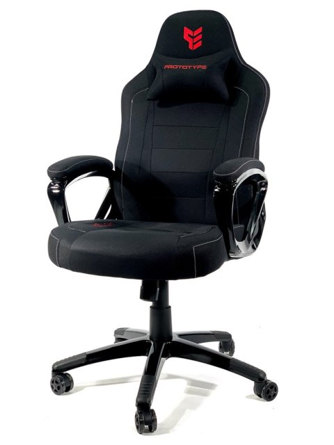 Fotel obrotowy do biurka HELLCAT SPC BLACK FABRIC