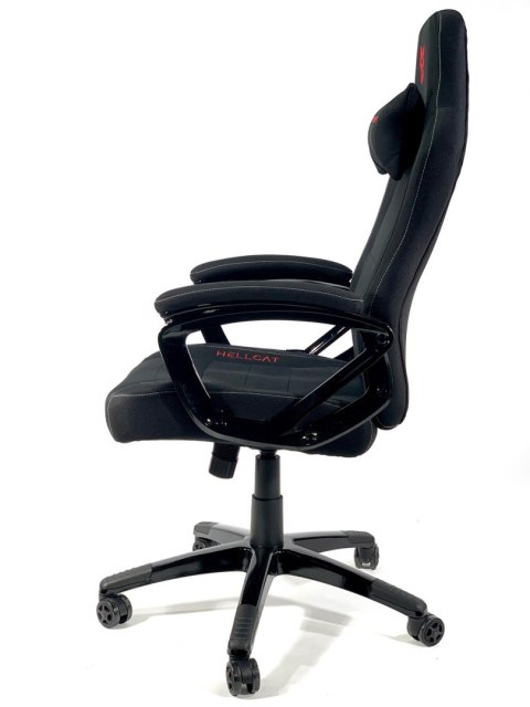 Fotel obrotowy do biurka HELLCAT SPC BLACK FABRIC
