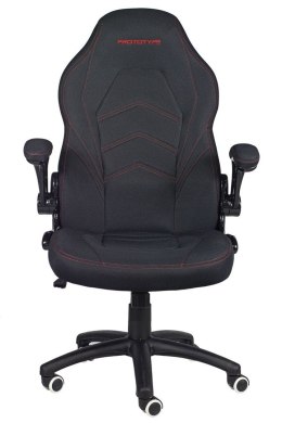 Fotel obrotowy do biurka HYPER BLACK FABRIC SPC