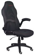 Fotel obrotowy do biurka HYPER BLACK FABRIC SPC