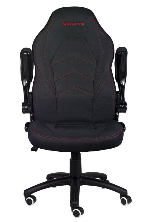 Fotel obrotowy do biurka HYPER BLACK FABRIC SPC