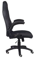 Fotel obrotowy do biurka HYPER BLACK FABRIC SPC