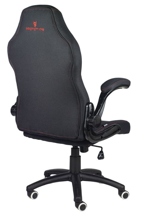 Fotel obrotowy do biurka HYPER BLACK FABRIC SPC