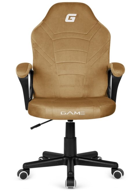 Fotel obrotowy do biurka MARIO ALCANTARA BEIGE OUTLET