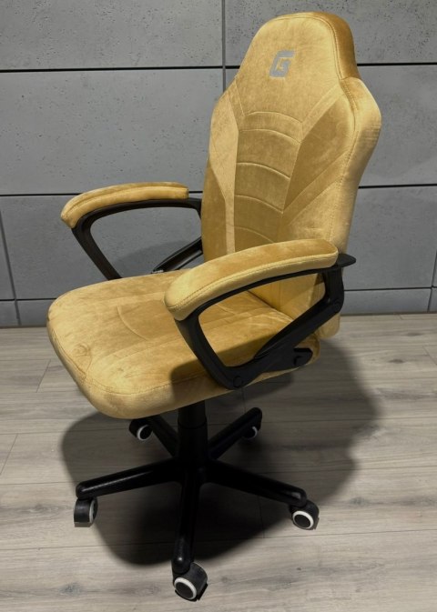 Fotel obrotowy do biurka MARIO ALCANTARA BEIGE OUTLET