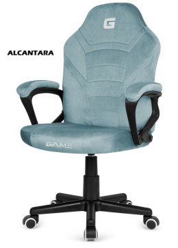 Fotel obrotowy do biurka MARIO ALCANTARA BLUE DUST OUTLET