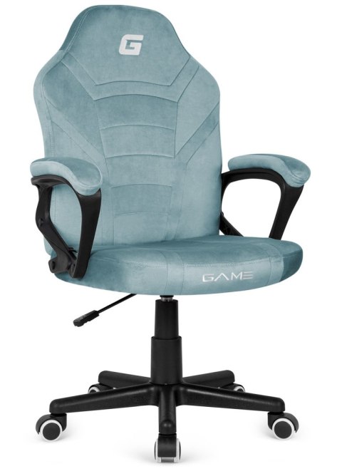 Fotel obrotowy do biurka MARIO ALCANTARA BLUE DUST OUTLET