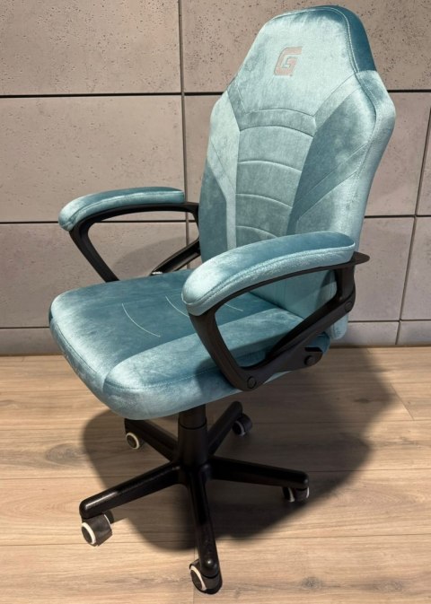 Fotel obrotowy do biurka MARIO ALCANTARA BLUE DUST OUTLET