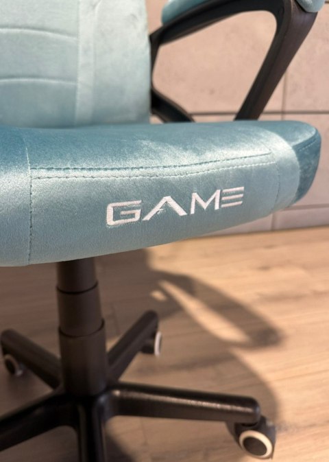 Fotel obrotowy do biurka MARIO ALCANTARA BLUE DUST OUTLET