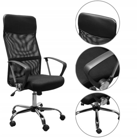 Fotel obrotowy do biurka MODENA XL MESH OUTLET