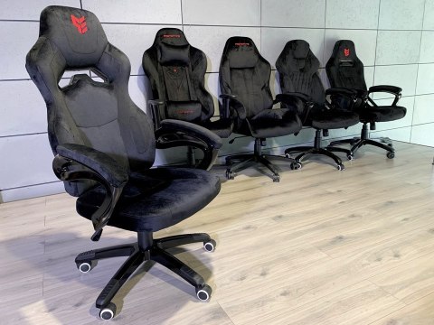 Fotel obrotowy do biurka REVENTON ALCANTARA SPC