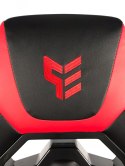 Fotel obrotowy do biurka REVENTON RED PU SPC OUTLET