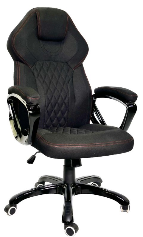 Fotel obrotowy do biurka SPIDER BLACK FABRIC SPC