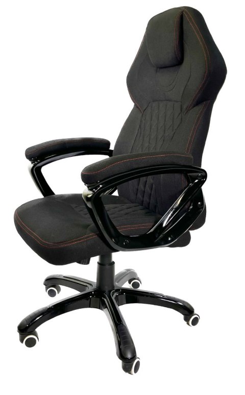 Fotel obrotowy do biurka SPIDER BLACK FABRIC SPC