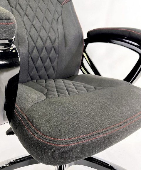 Fotel obrotowy do biurka SPIDER BLACK FABRIC SPC