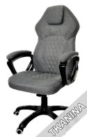 Fotel obrotowy do biurka SPIDER GREY FABRIC SPC