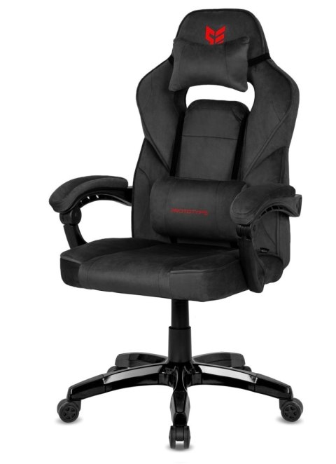 Fotel obrotowy do biurka TITAN BLACK ALCANTARA BASIC