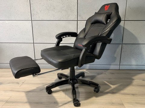 Fotel obrotowy do biurka TITAN BLACK PRO PU