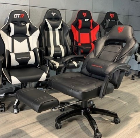 Fotel obrotowy do biurka TITAN BLACK PRO PU