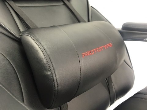 Fotel obrotowy do biurka TITAN BLACK PRO PU