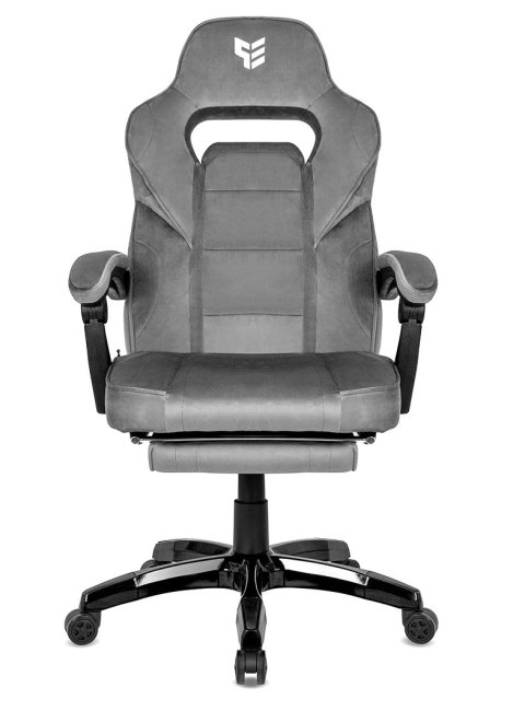 Fotel obrotowy do biurka TITAN GREY ALCANTARA PRO OUTLET