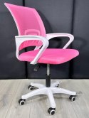 Fotel obrotowy do biurka VENTO PINK MESH II GATUNEK