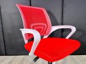 Fotel obrotowy do biurka VENTO RED MESH
