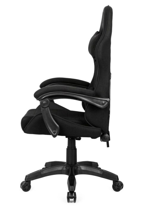 Fotel obrotowy gamingowy ENZO XL BLACK FABRIC OUTLET