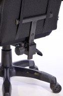 Fotel obrotowy gamingowy ENZO XL BLACK FABRIC OUTLET