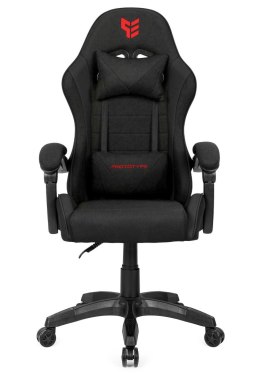 Fotel obrotowy gamingowy ENZO XL BLACK FABRIC