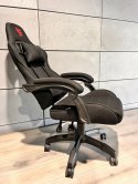 Fotel obrotowy gamingowy ENZO XL BLACK FABRIC