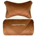 Fotel obrotowy gamingowy ENZO XL BROWN ALCANTARA