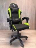 Fotel obrotowy gamingowy ENZO XL GREEN FABRIC