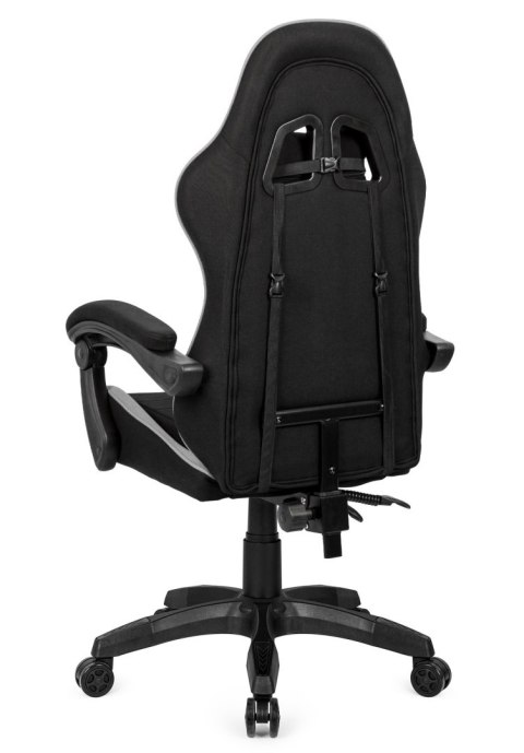 Fotel obrotowy gamingowy ENZO XL GREY FABRIC