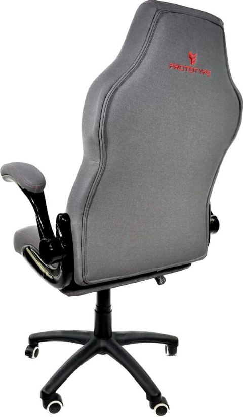 Fotel obrotowy HYPER GREY FABRIC SPC OUTLET