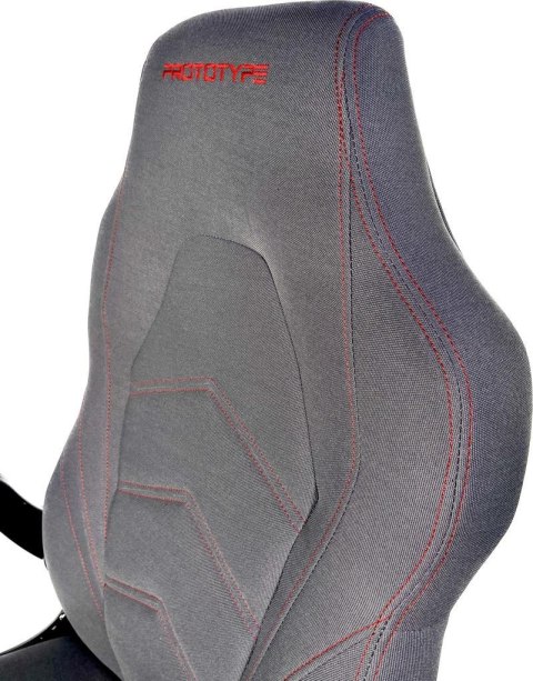 Fotel obrotowy HYPER GREY FABRIC SPC OUTLET