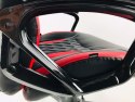 Fotel obrotowy SPIDER BLACK RED PU OUTLET