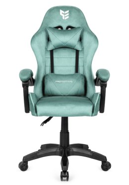 Fotel obrotowy gamingowy ENZO XL MINT ALCANTARA