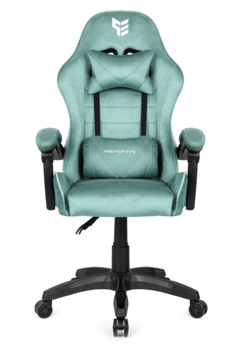 Fotel obrotowy gamingowy ENZO XL MINT ALCANTARA