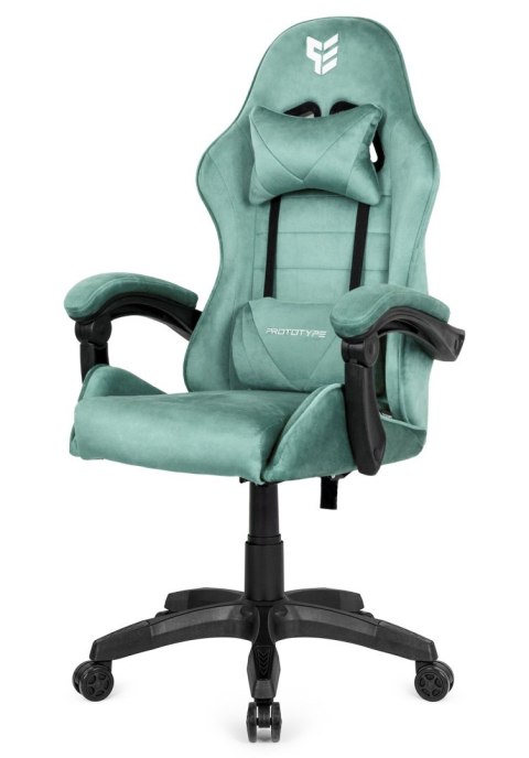 Fotel obrotowy gamingowy ENZO XL MINT ALCANTARA