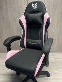 Fotel obrotowy gamingowy ENZO XL PINK FABRIC