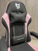 Fotel obrotowy gamingowy ENZO XL PINK FABRIC